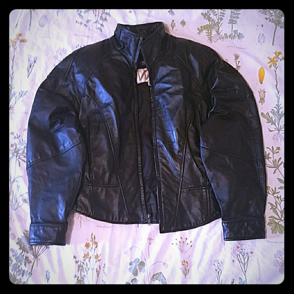 Leather jacket